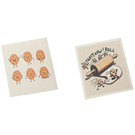 Swedish Dish Cloth 2Pc That's How I Roll