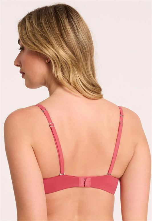 Montelle 9316 Allure Light Push-Up Bra in Spiced Coral