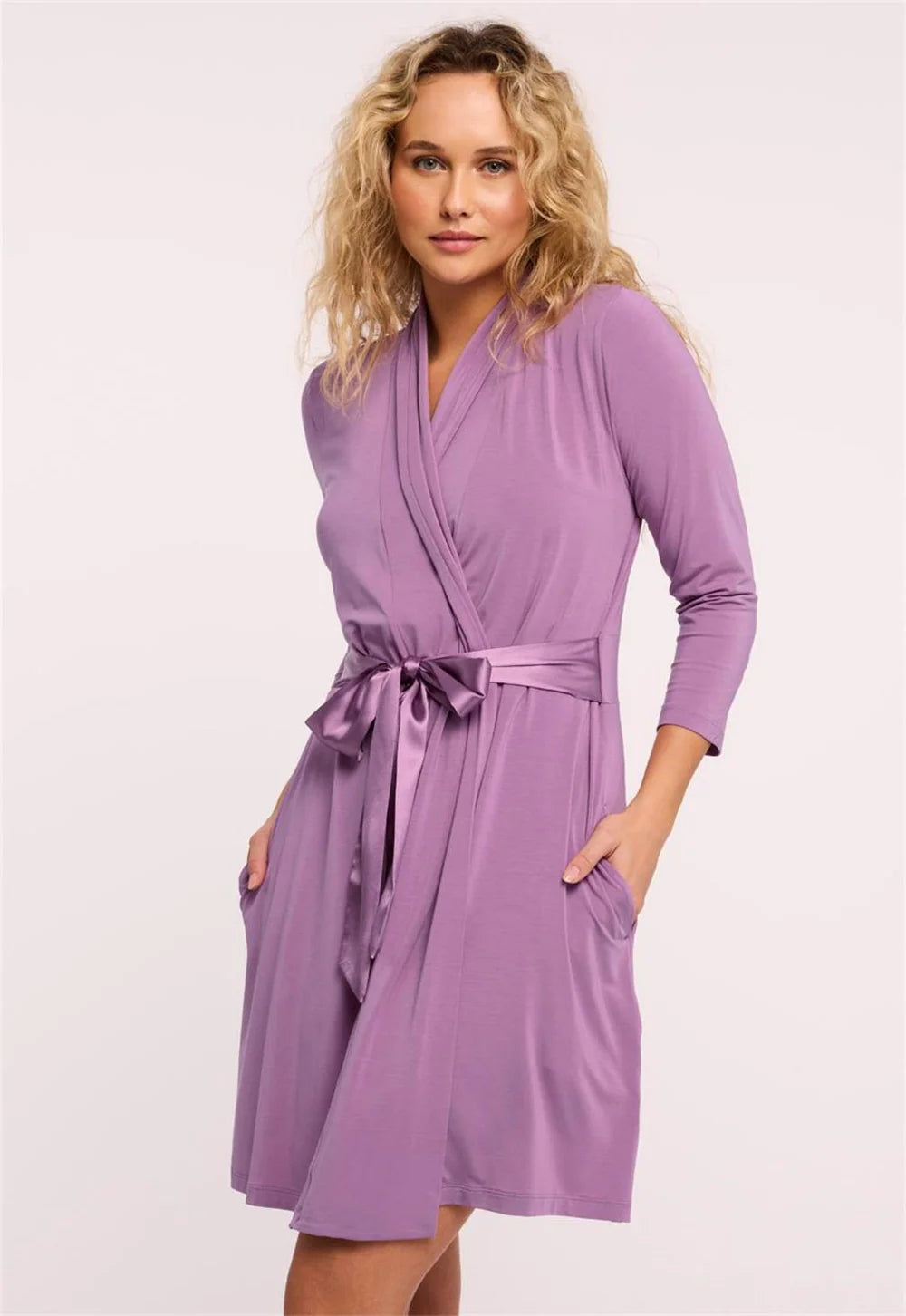Iconic Robe in Berry Glaze