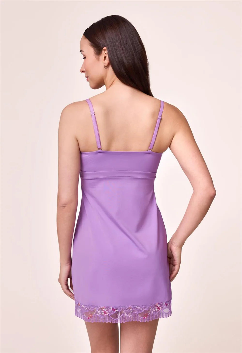 Montelle 9394 Bust Support Chemise in Tulip Fields