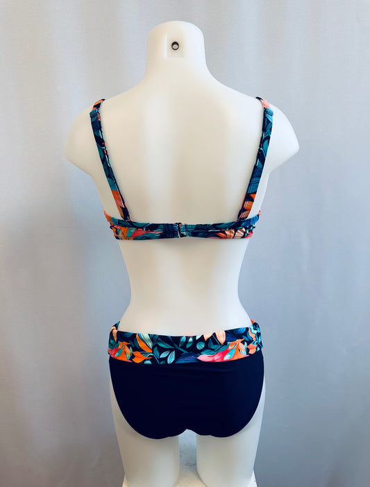 BS Tropical Print Bikini Top