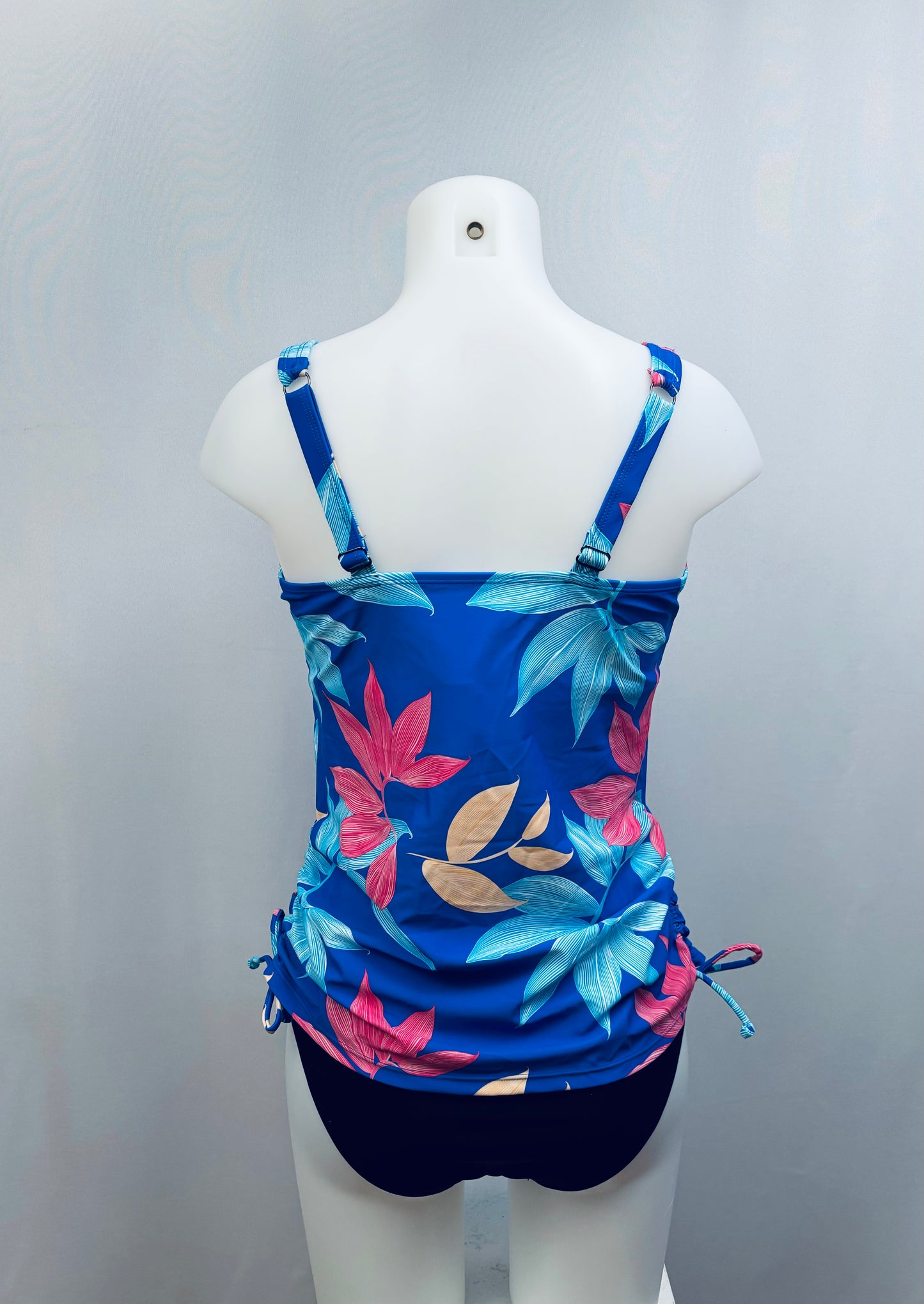 BS Swimwear Blue Leaf Print DCup Tankini