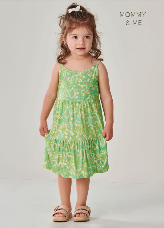 Kids Spaghetti Strap Sun Dresses