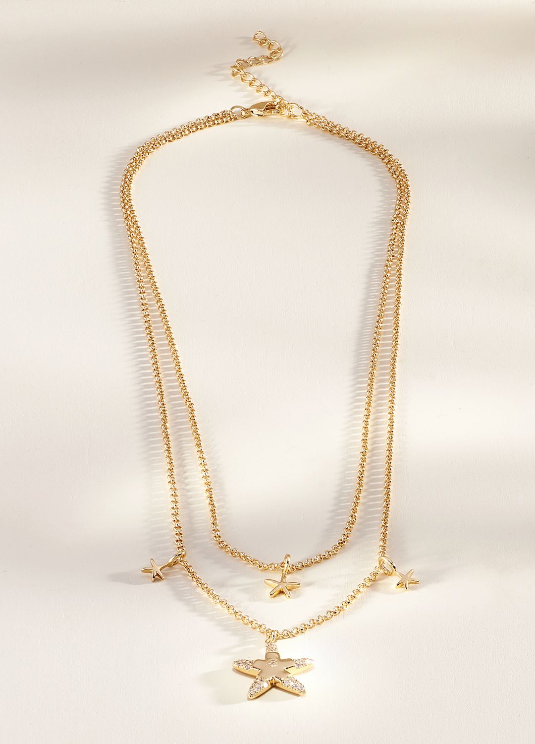 Gold Star Sparkle Necklace