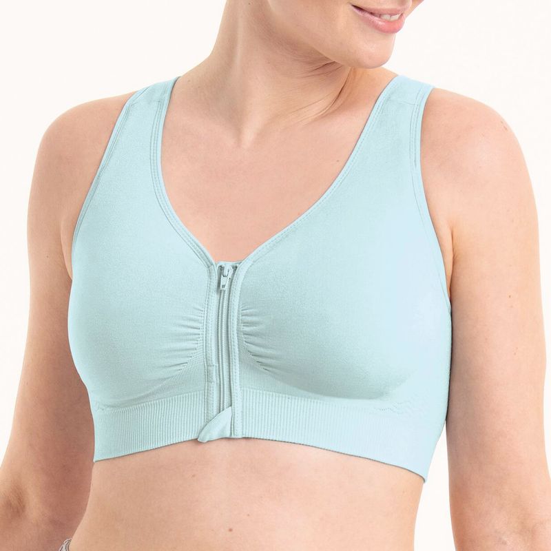 Anita Mastectomy Front Closure Bra in Mint