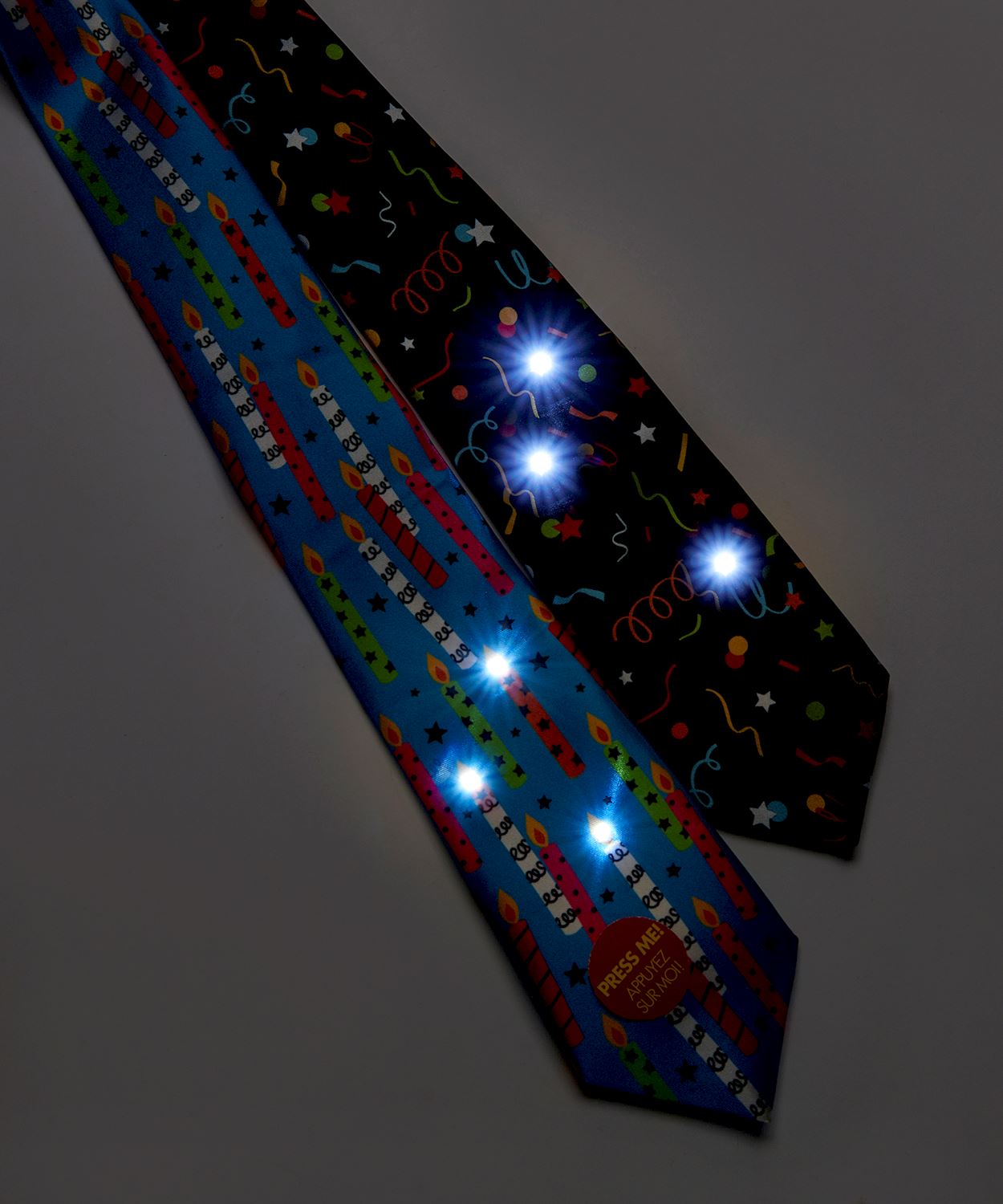 Musical LED Ties
