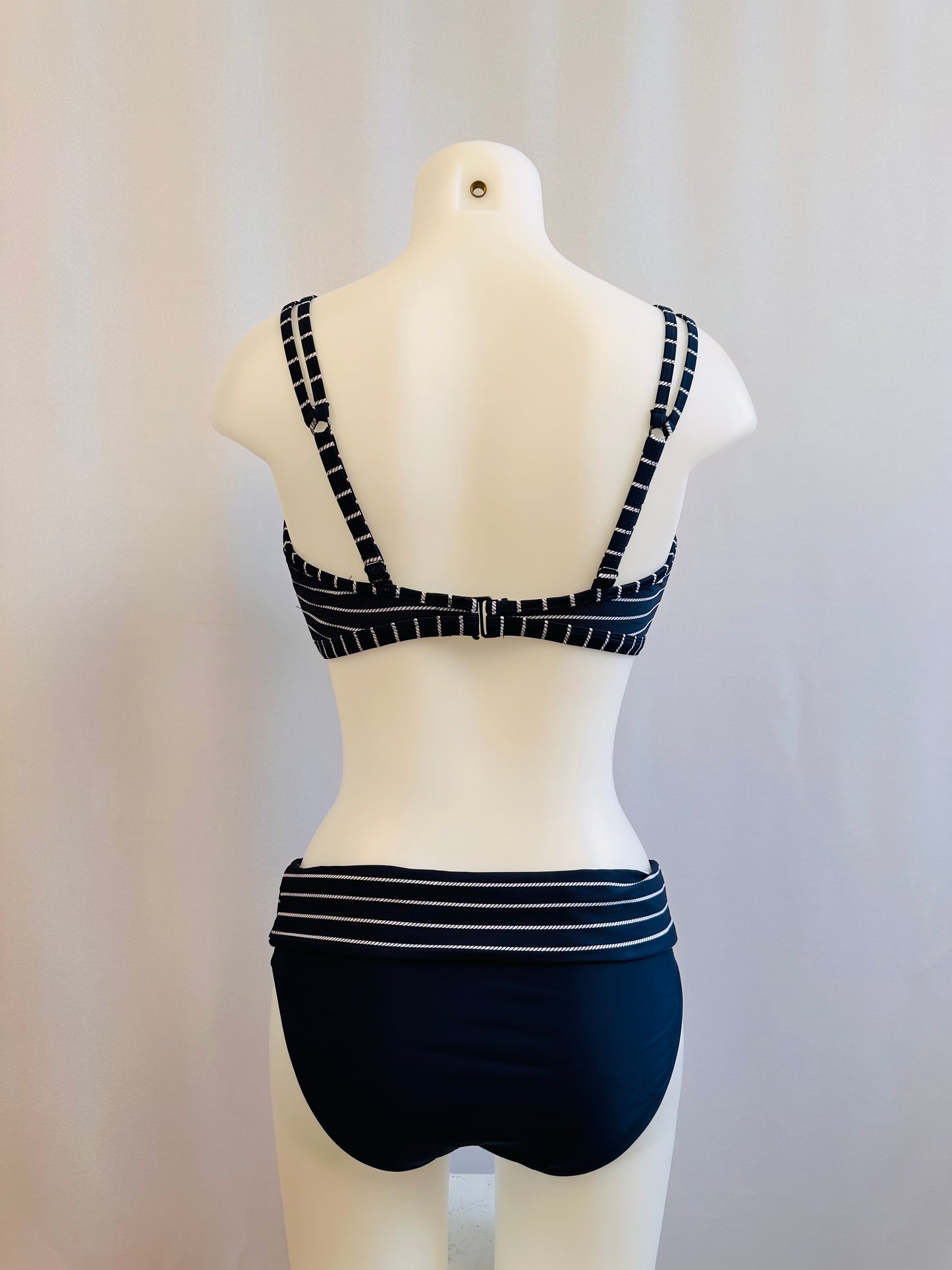 BS Navy Corded Nautical Swim Top