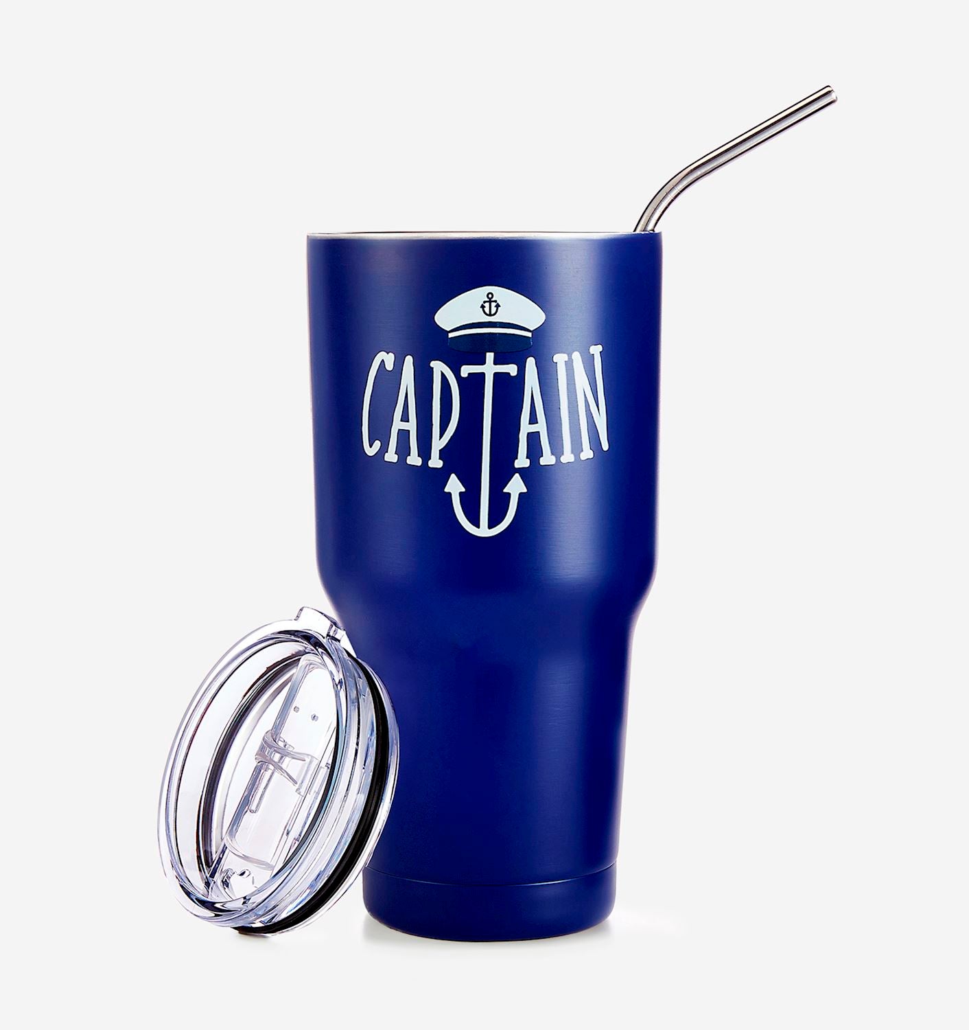 Captain Tumbler w/Straw