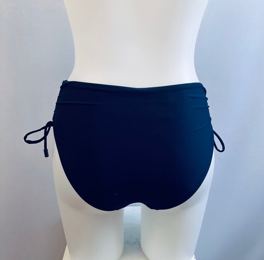 Swimwear Navy Bottom with Adjustable Sides