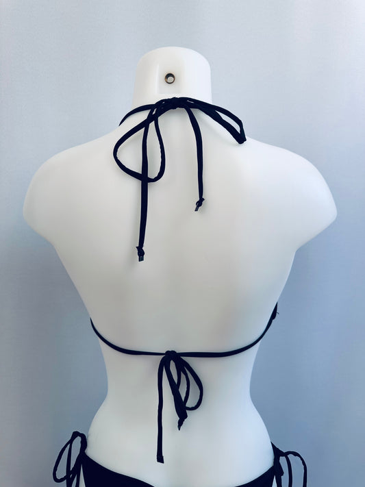 BS Swimwear Black Seamless Triangle Top