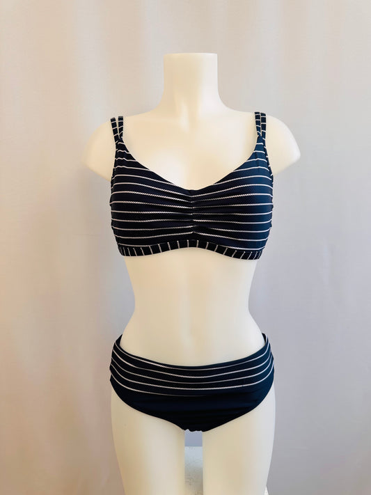 BS Navy Corded Nautical Swim Top