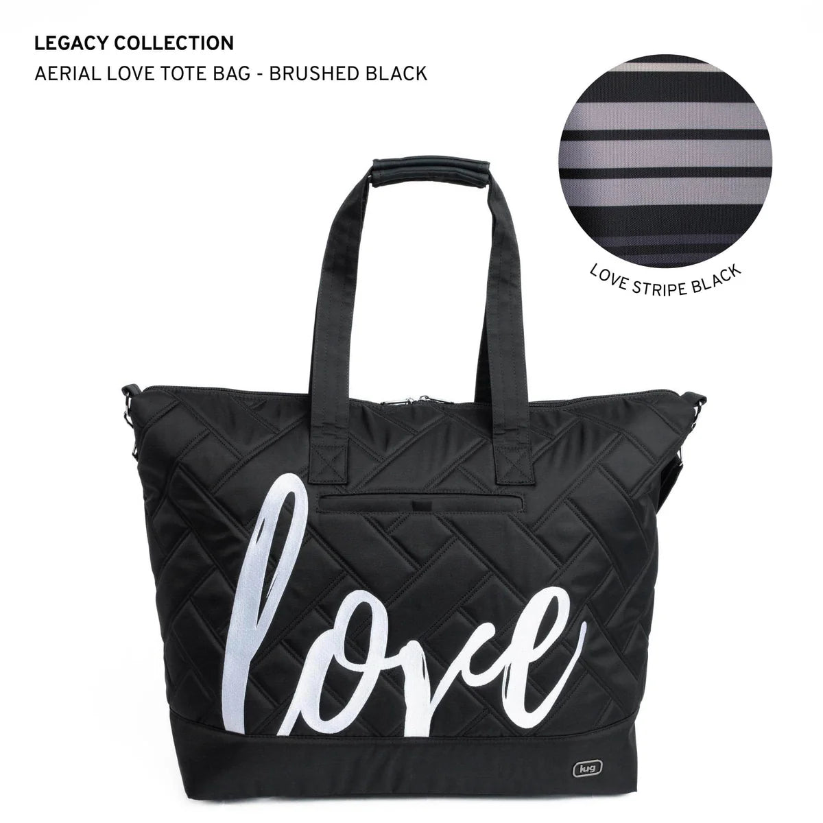LUG Legacy Collection Aerial Love Tote Bag
