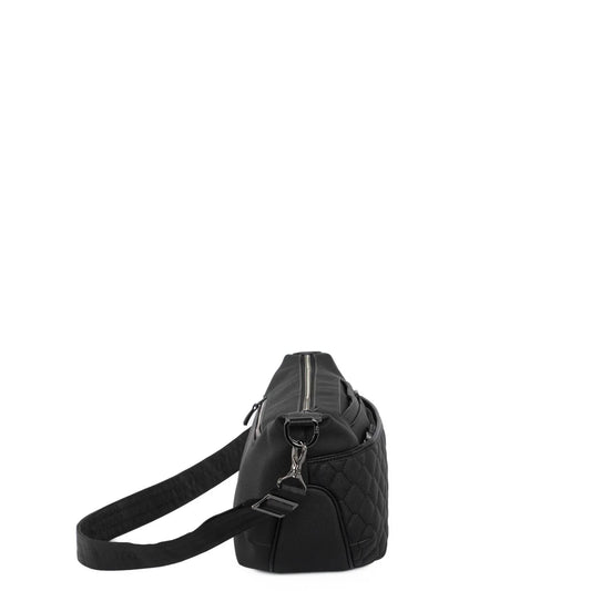 LUG Bolero Matte Luxe VL Crossbody Bag in Black