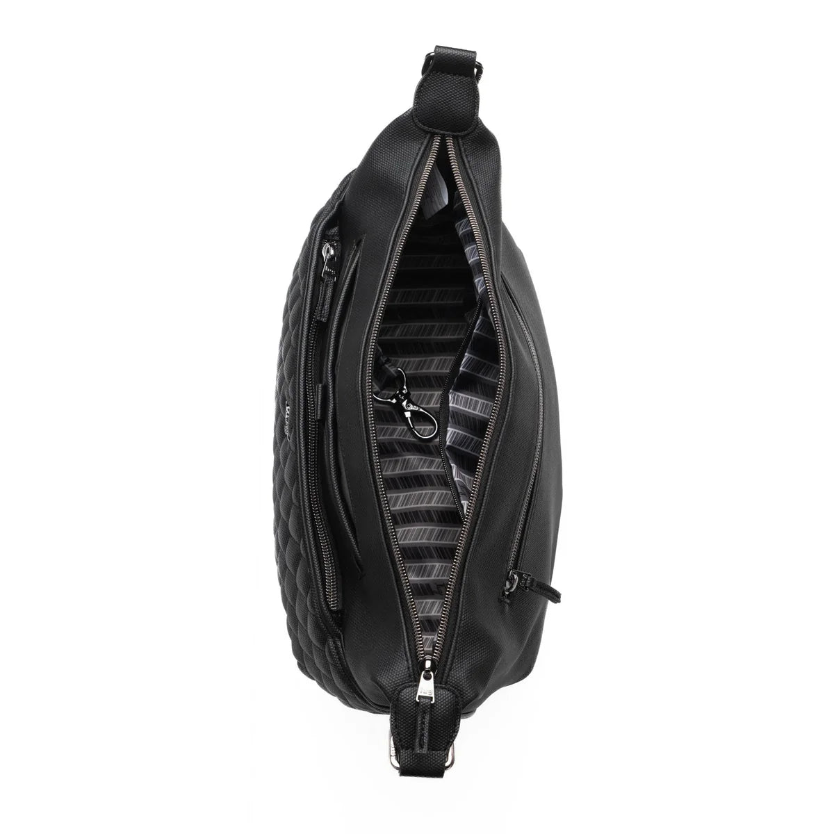 LUG Bolero Matte Luxe VL Crossbody Bag in Black