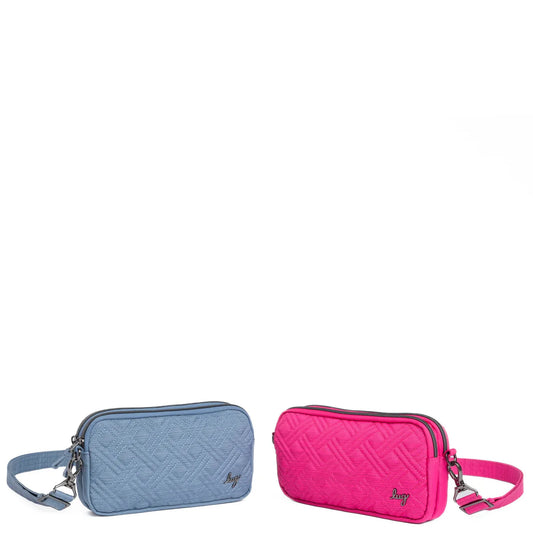 LUG Coupe XL Convertible Crossbody Bag in Blue Moon or Pink