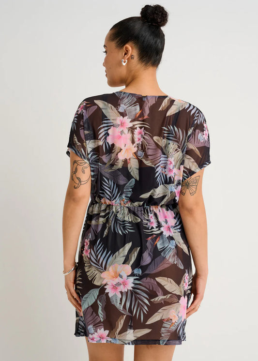 Front Twist Tunic Cover-Up