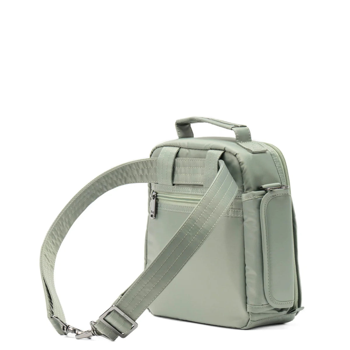 LUG Flapper SE Convertible Crossbody Bag in Sage