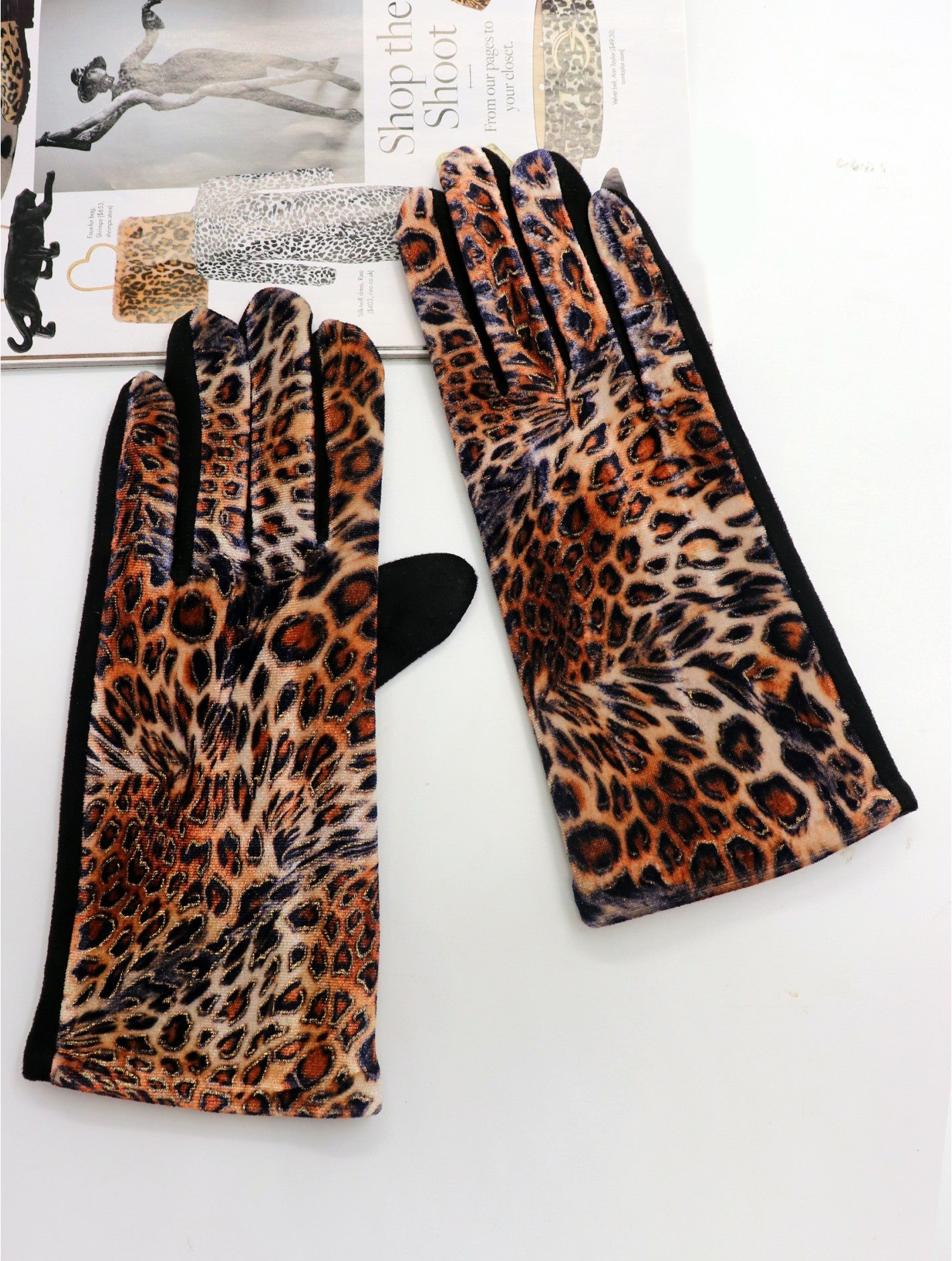 Gloves- Leopard Print