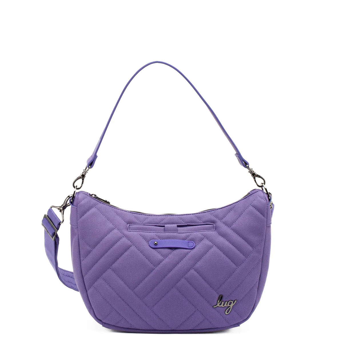LUG Harmony Matte Luxe VL Crossbody Bag in Amethyst Purple