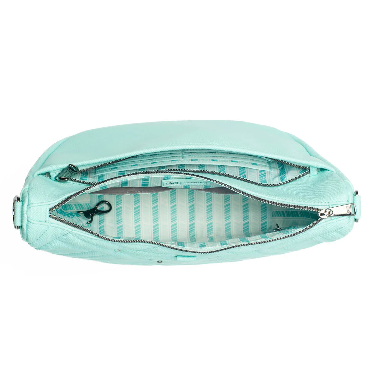 LUG Harmony Matte Luxe VL Crossbody Bag in Aquamarine