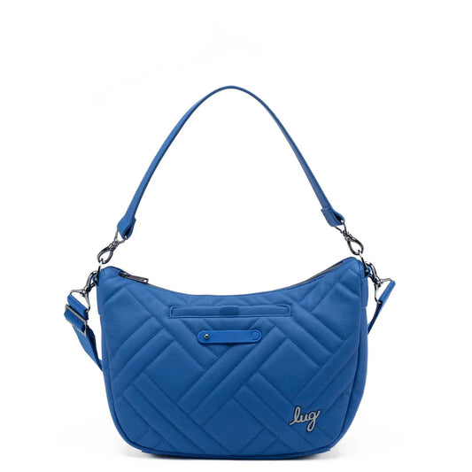 LUG Harmony Matte Luxe VL Crossbody Bag in Sapphire Blue