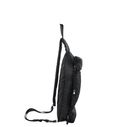 LUG Hovercraft Sling Bag in Black