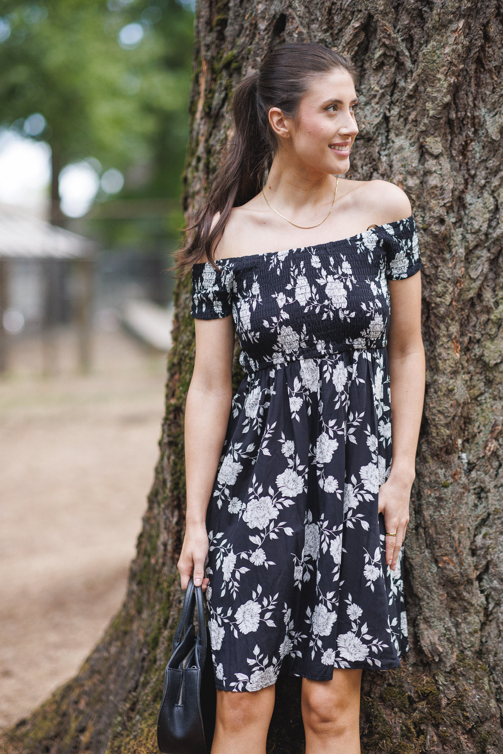 SALE Papillon PD14761 Floral OTS Dress