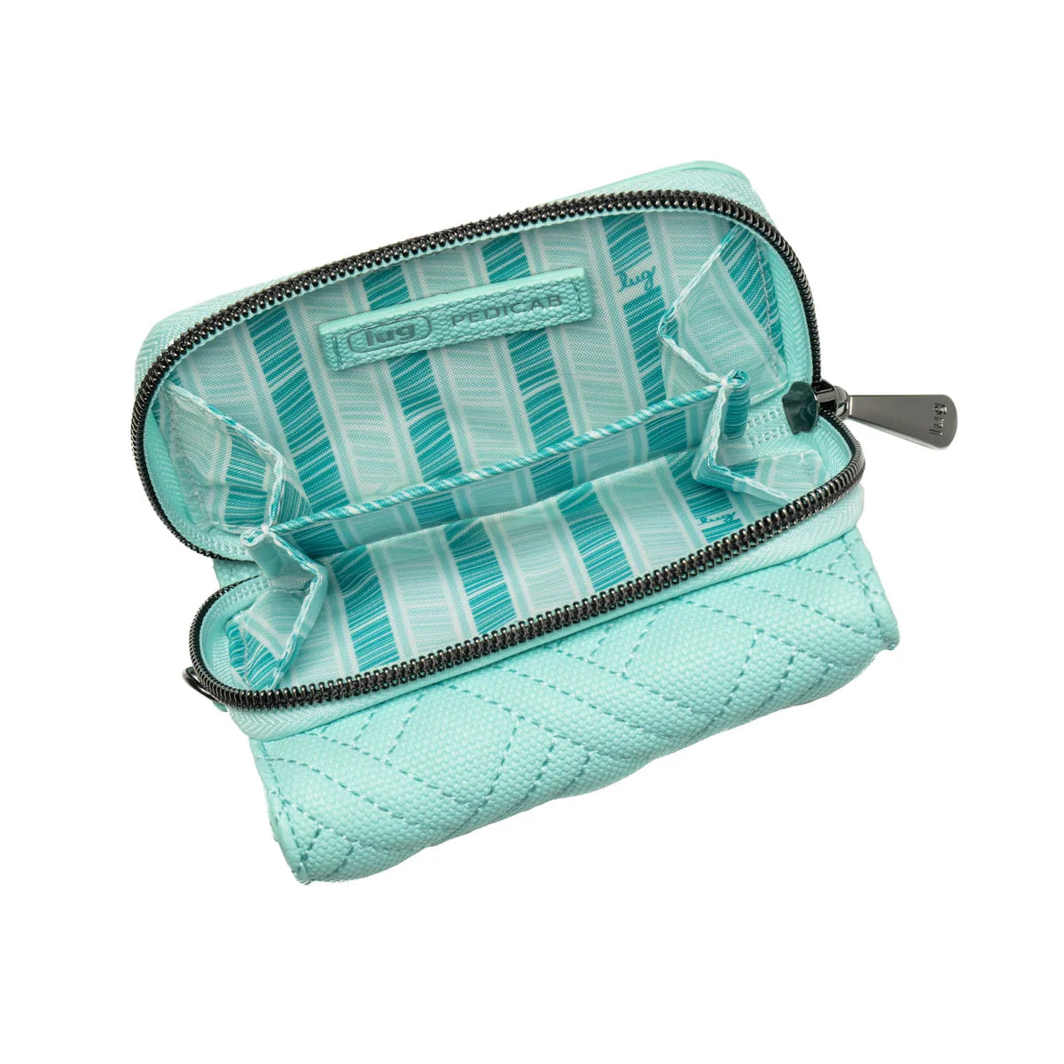 LUG Pedicab Matte Luxe VL RFID Wallet in Aquamarine