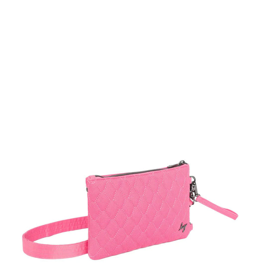 LUG Peekaboo 2 Matte Luxe VL Convertible Crossbody Bag in Pink