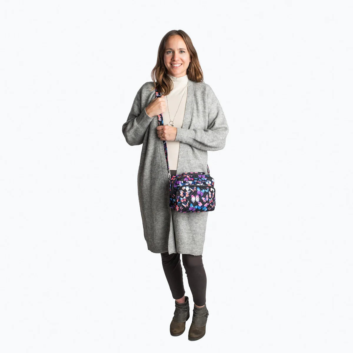 LUG Ranger Mini Crossbody Bag in Magenta