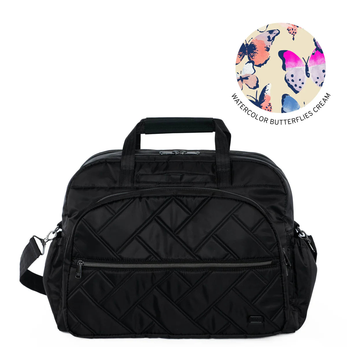 LUG Steamboat SE Duffle Bag in Black