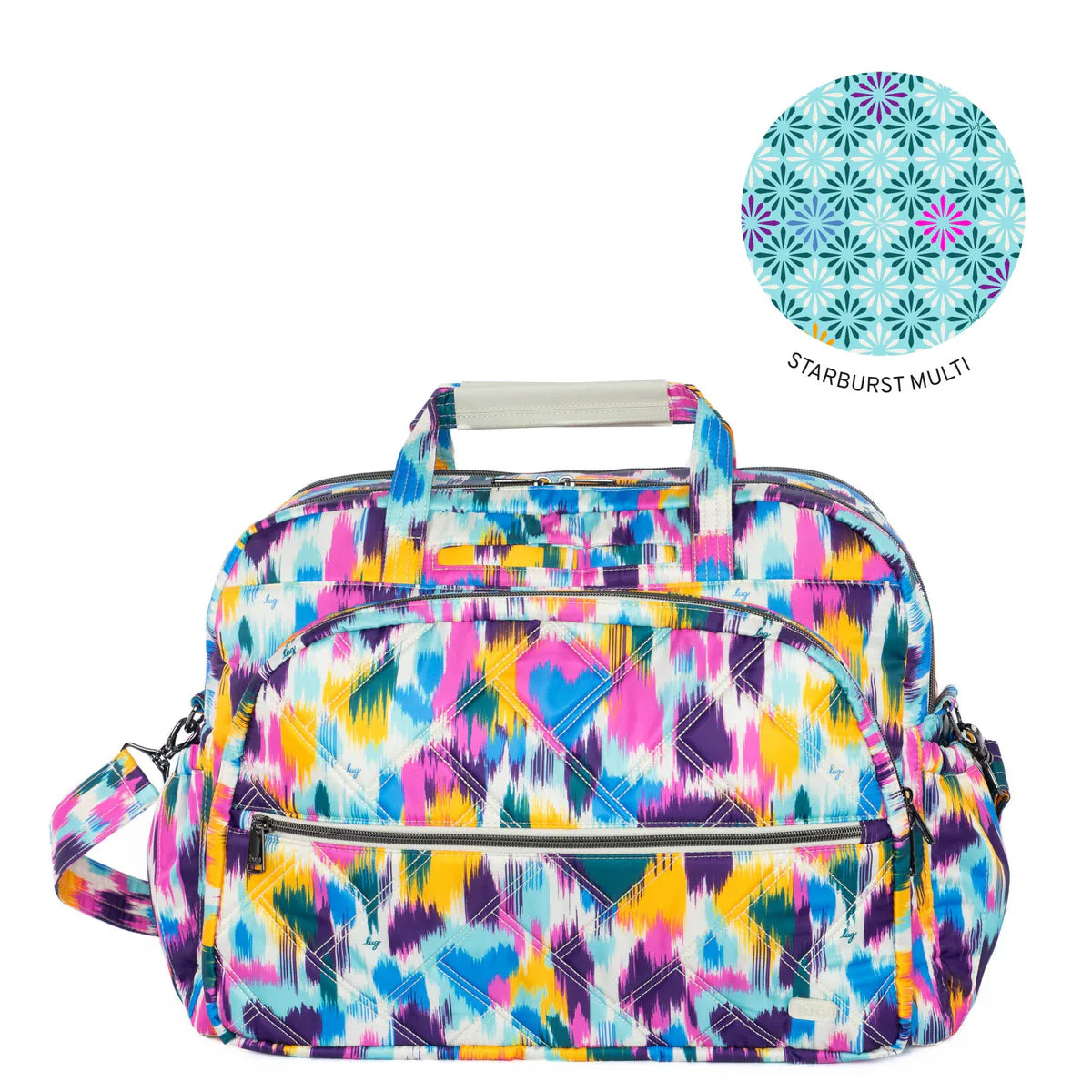 LUG Steamboat SE Duffle Bag in Heart Ikat
