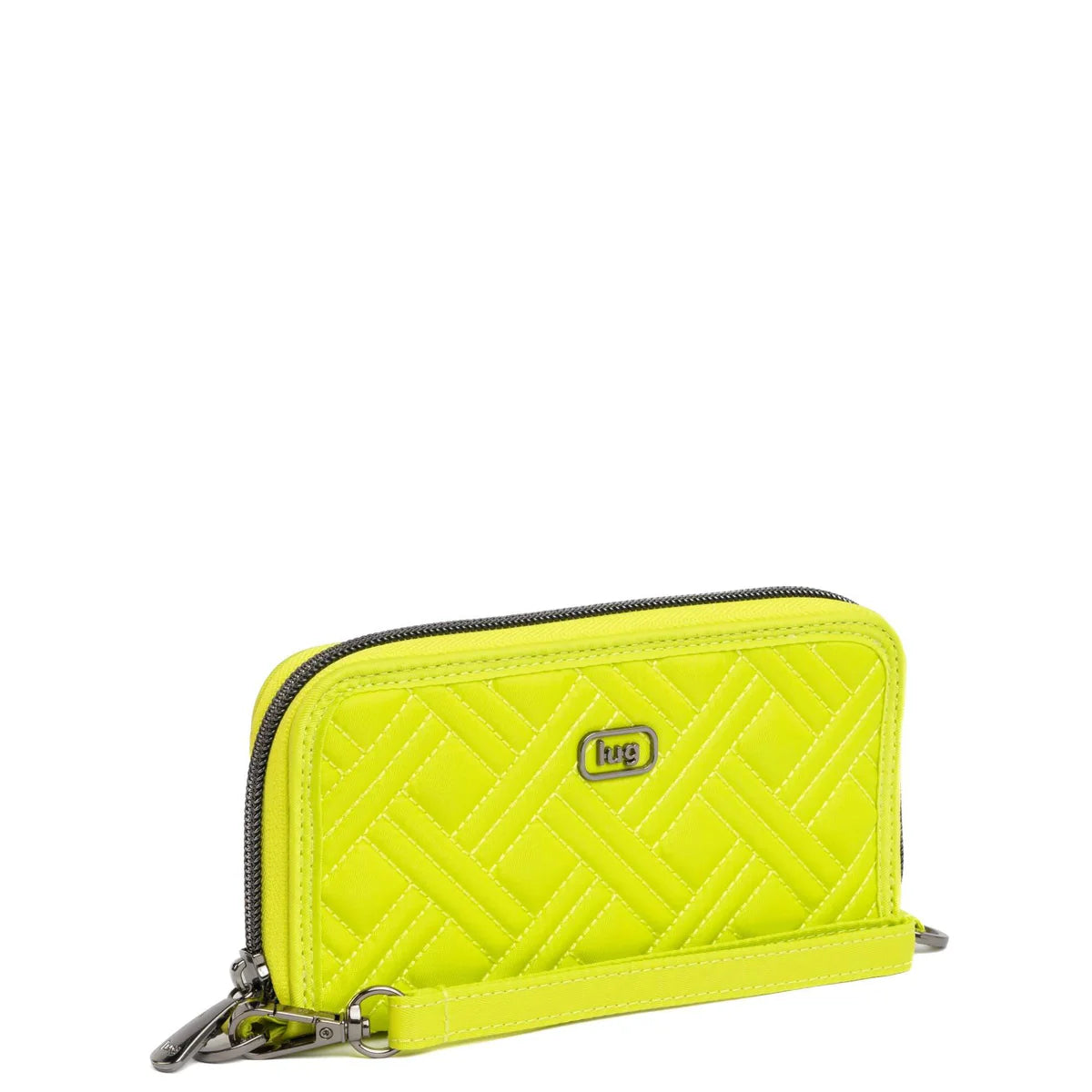 LUG Whirly RFID Wristlet Wallet in Lime