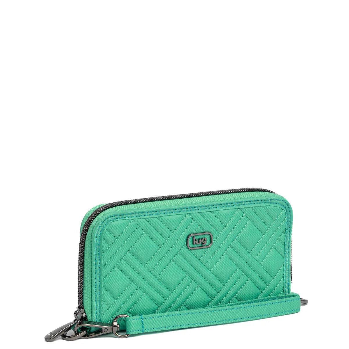 LUG Whirly RFID Wristlet Wallet in Teal