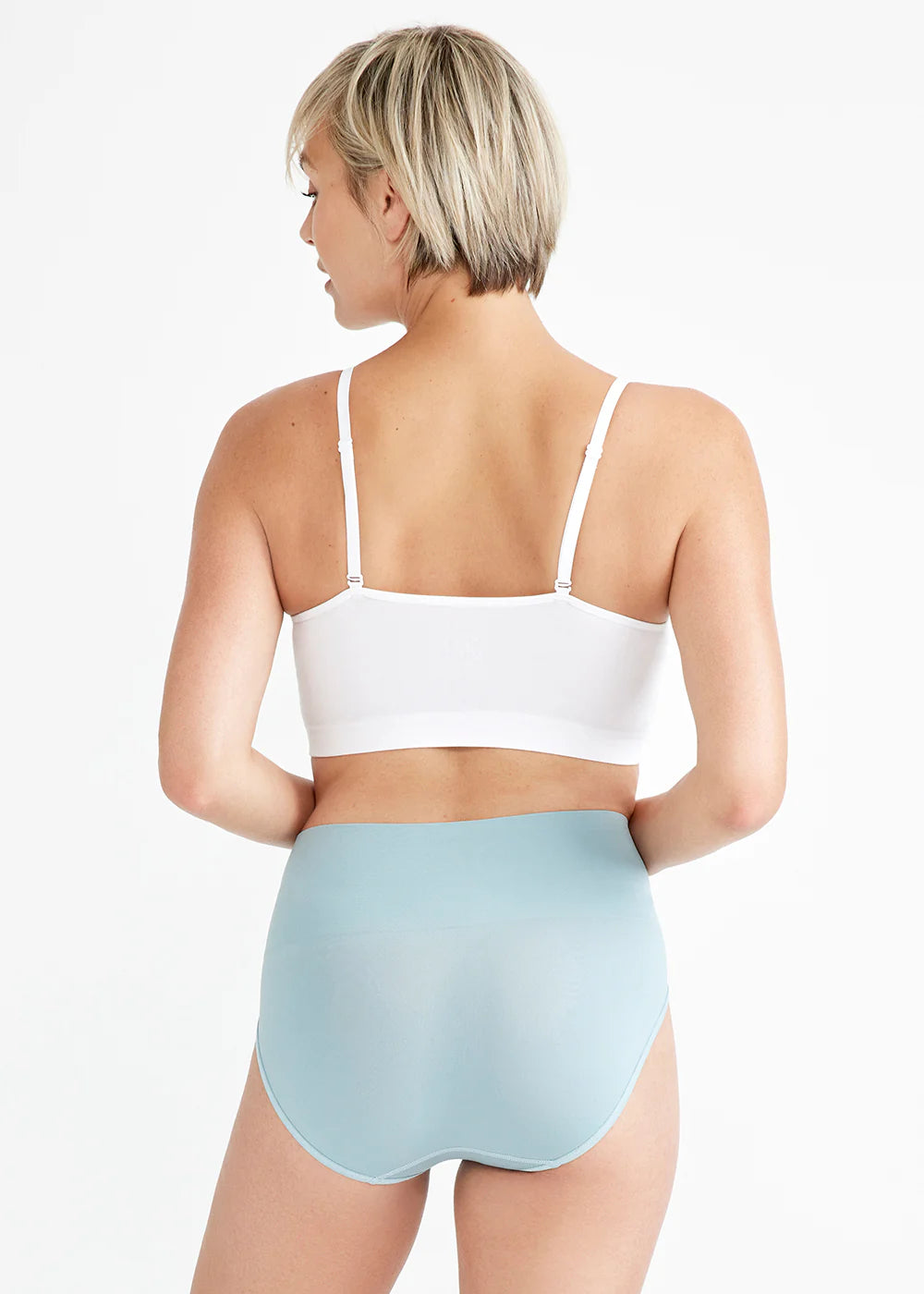Shapewear Tummy Control Brief in Baby Blue