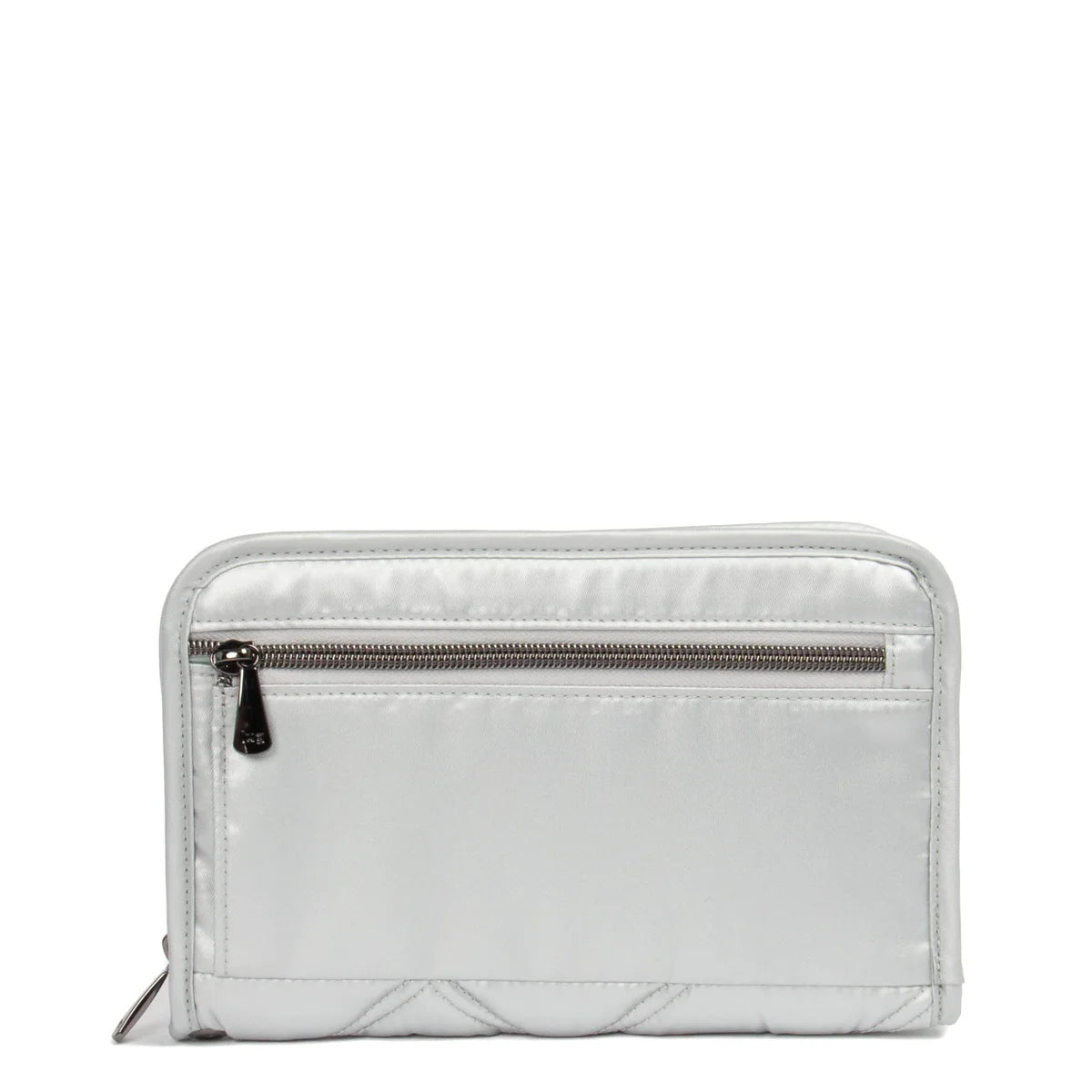 LUG Zeppelin 2 RFID Wristlet Wallet in Metallic Silver