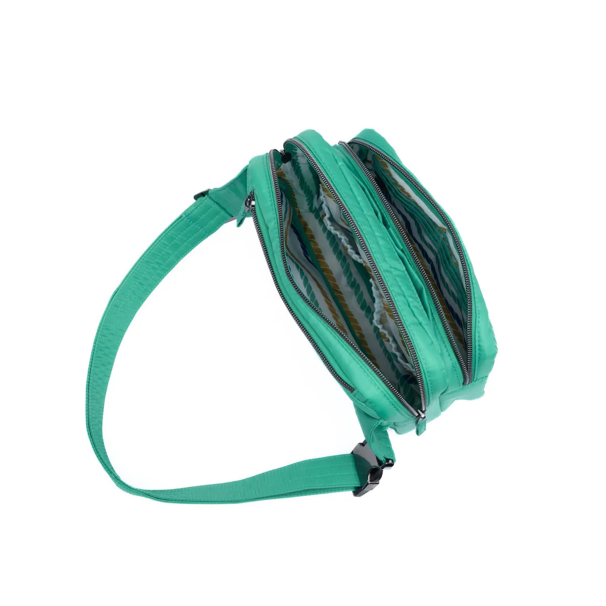 LUG Double Back Belt Bag in Oasis Teal