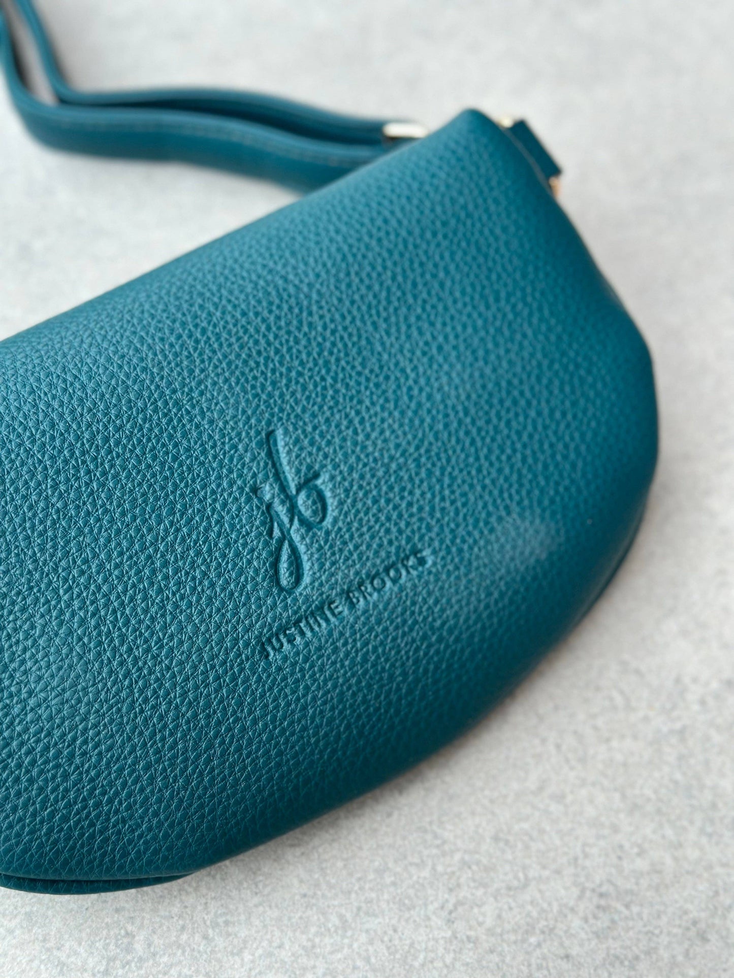 Crossbody handbag turquoiuse leather purse bum bag