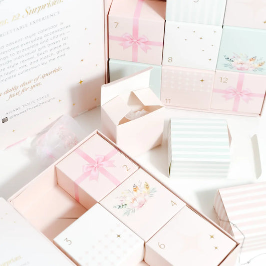 6 Day Accessory Advent Calendar in Silver