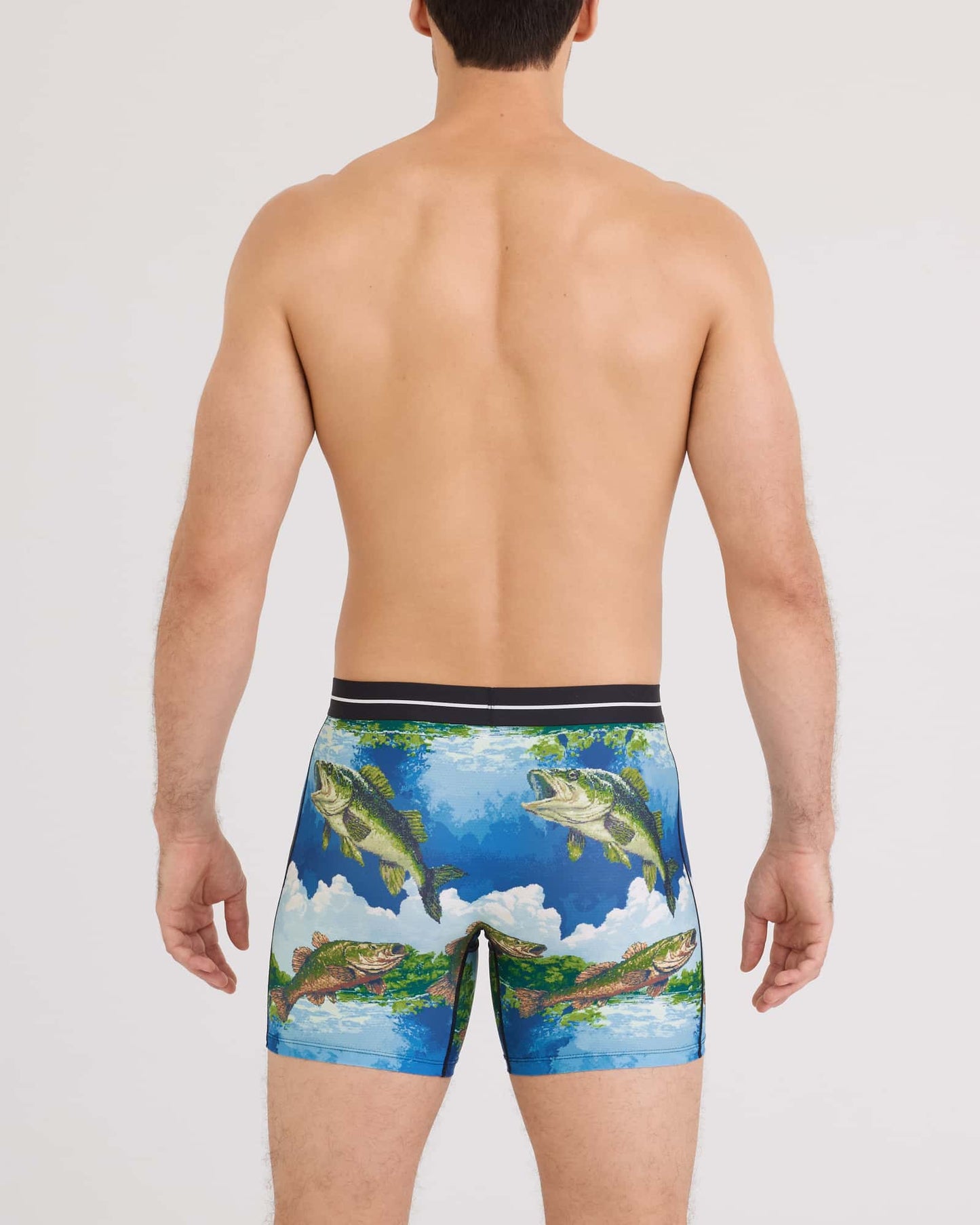 SAXX Volt Breathable Mesh Breathable Mesh Boxer Brief 6" Big Mouth