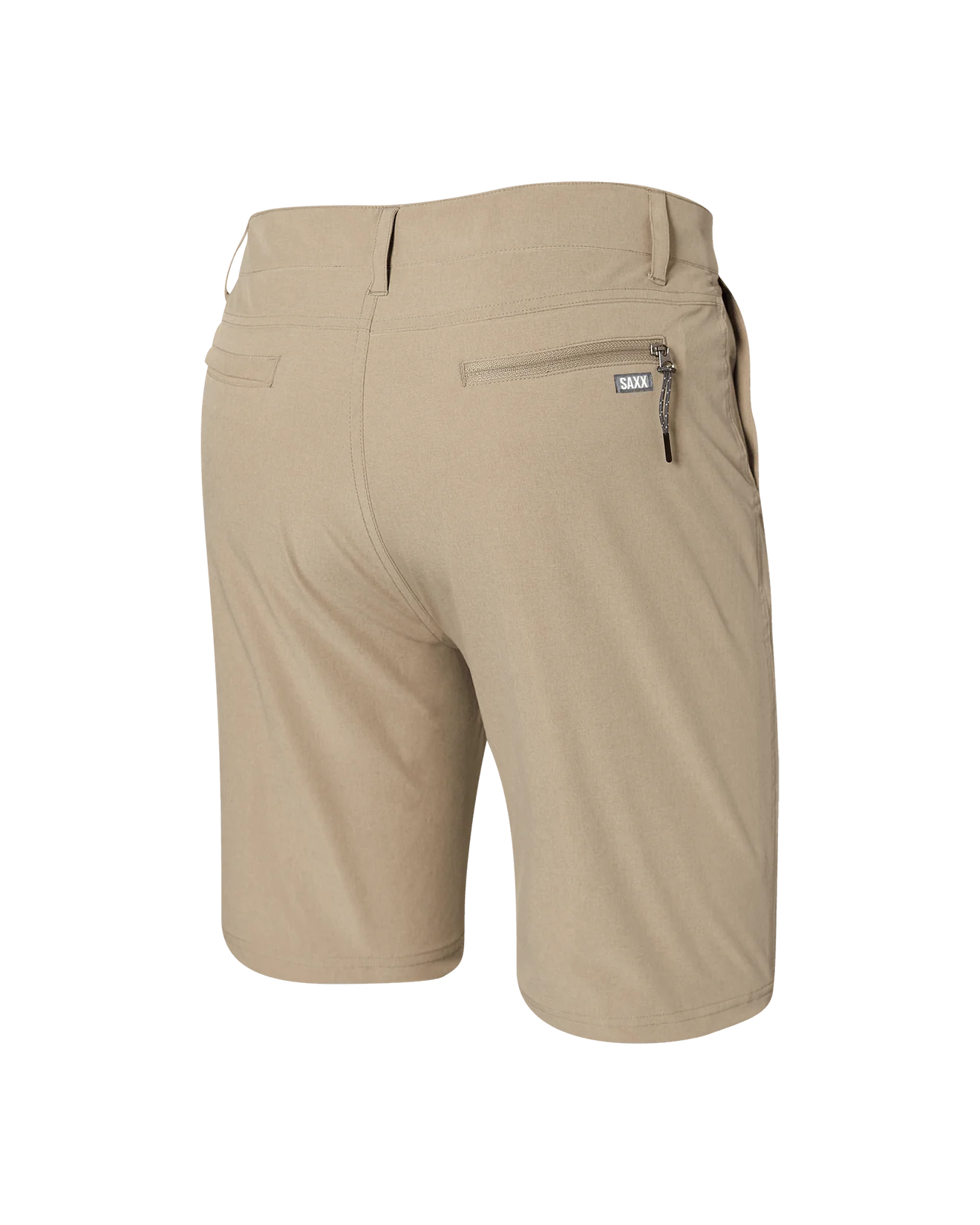 SAXX GO TO TOWN 2N1 Shorts 9" in Khaki