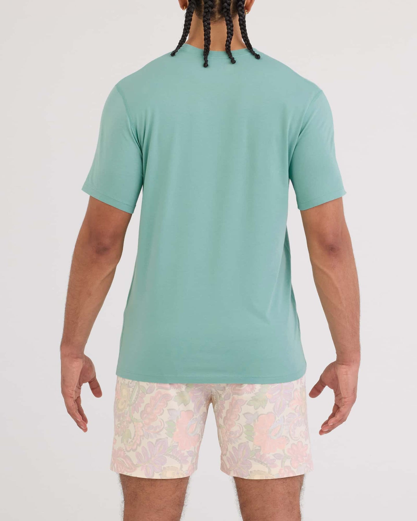 SAXX DropTemp® Cooling Cotton Tee Aqua