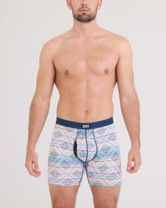 SAXX Vibe Xtra Soft Comfort Soft Comfort Boxer Brief 6" Summer Weave