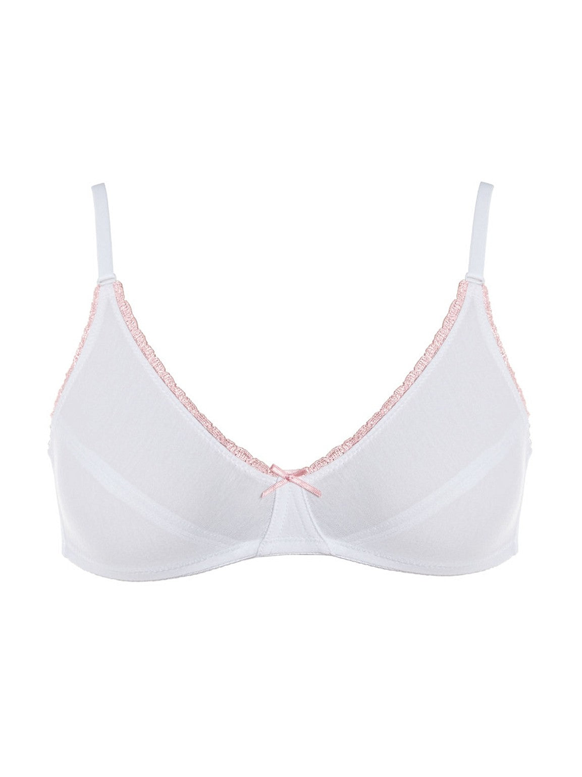 ROYCE My First Bra White/pink