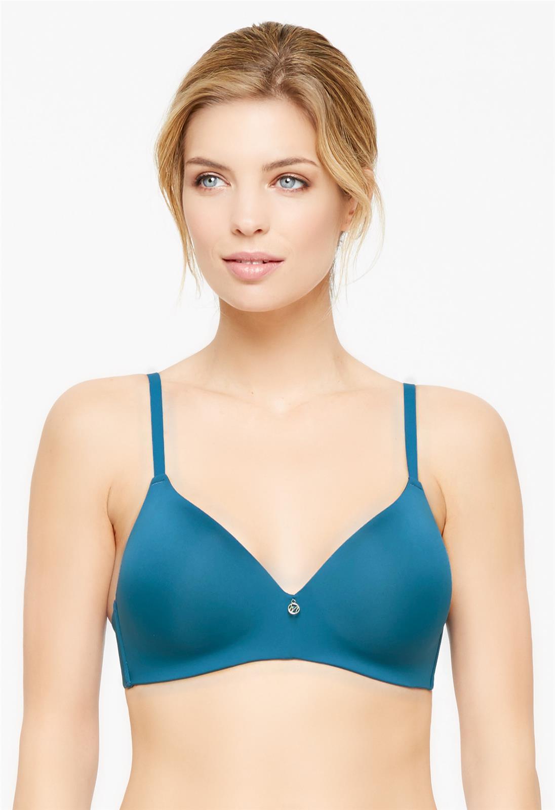 SALE Montelle 9317 Wire-free T-Shirt Bra in Moroccan Blue