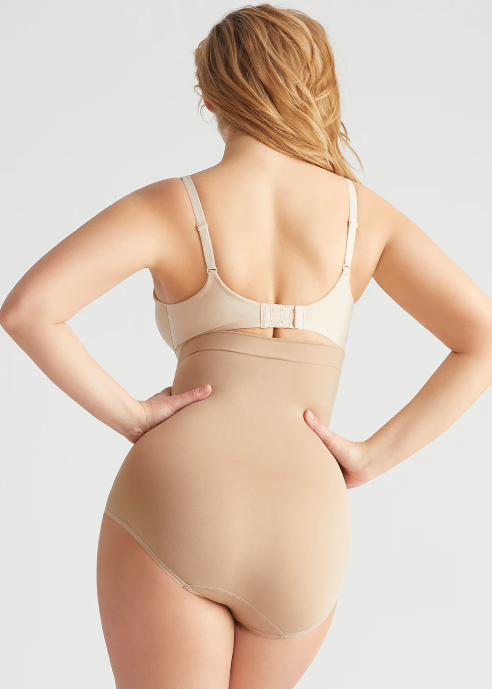 Shapewear Tummy Control High Waist Smoothing Brief in Nude