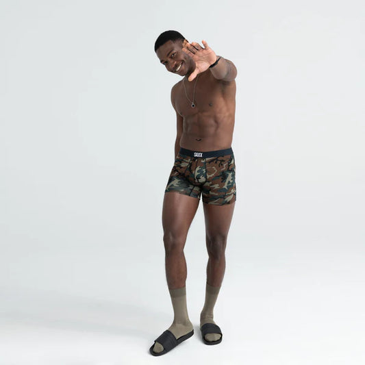 SAXX VIBE Super Soft Boxer Brief / Woodland Camo