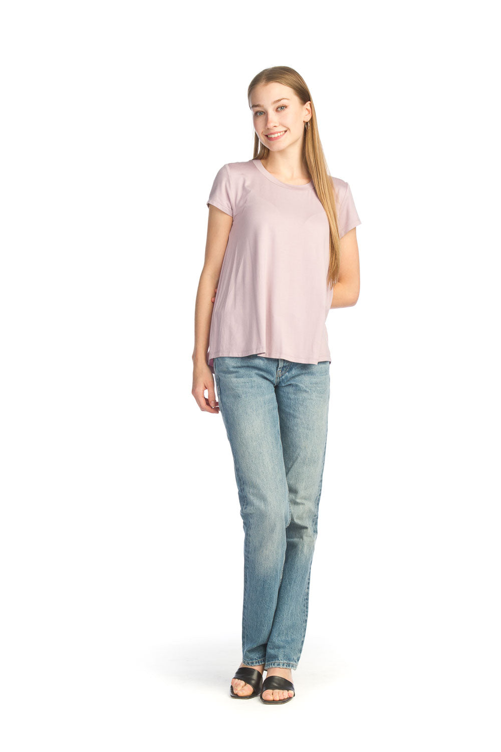SALE Papillon PT14009 Lilac Short Sleeve Bamboo Top