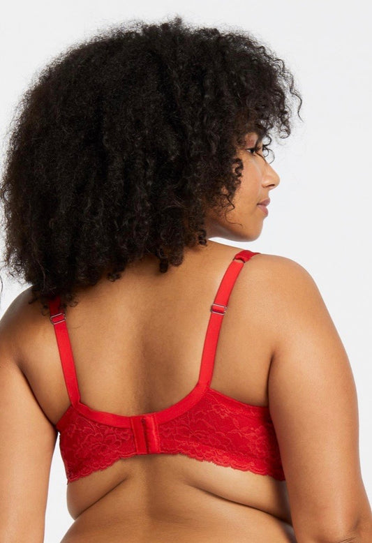 SALE Montelle 9320 Pure Plus Full Coverage T-Shirt Bra in Sweet Red