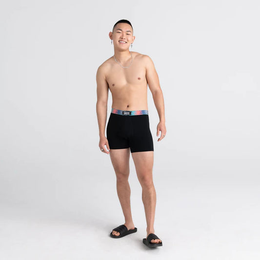 SAXX ULTRA Super Soft Boxer Brief / Black/Tech Rec